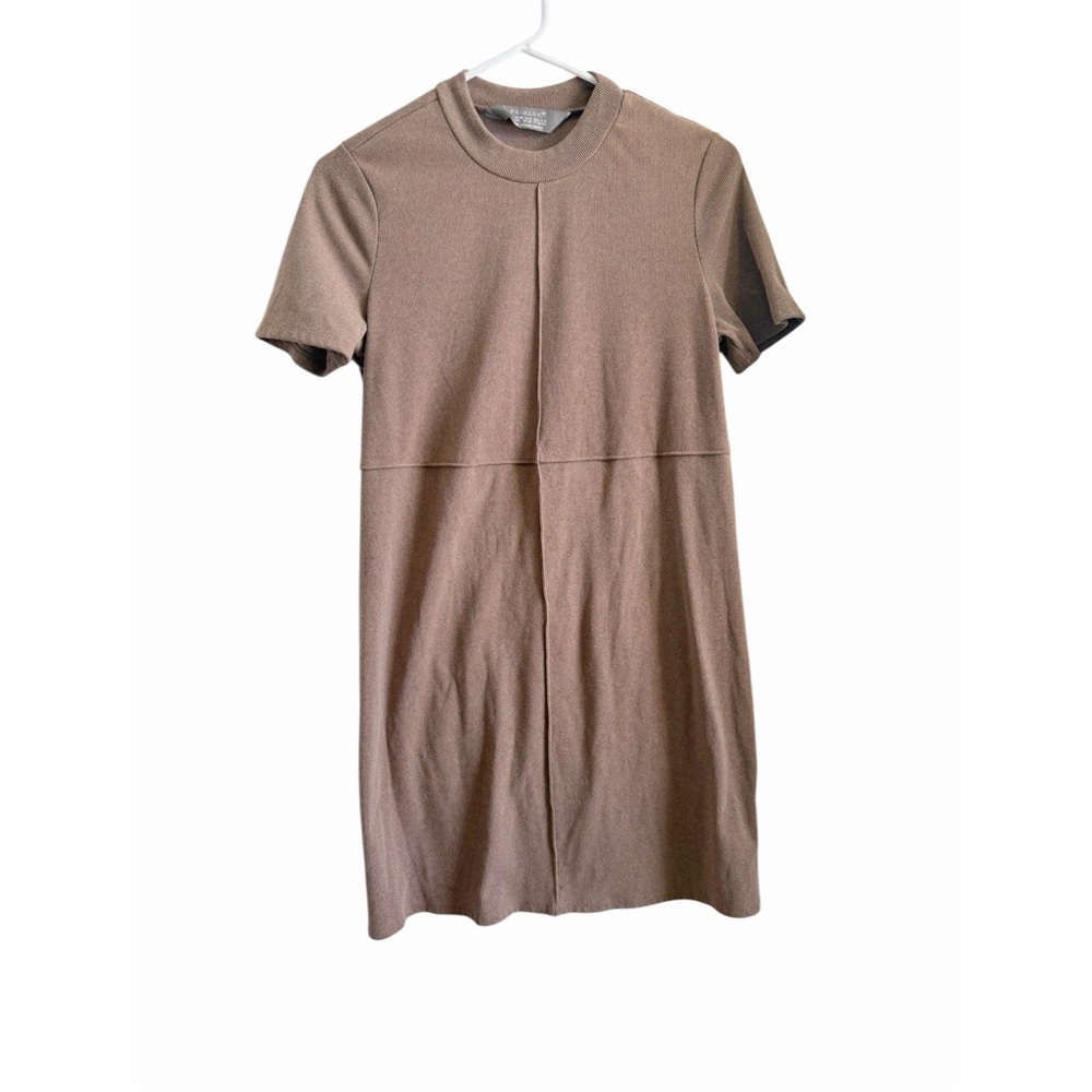 Primark Taupe Ribbed Knit Dress